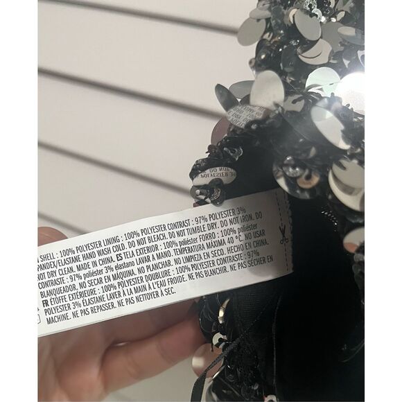 Endless Rose Stretched Sequin Top Size S NWOT - Picture 6 of 7